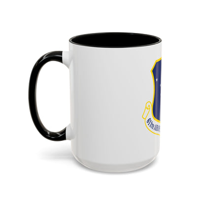 611th AOC (U.S. Air Force) Accent Coffee Mug
