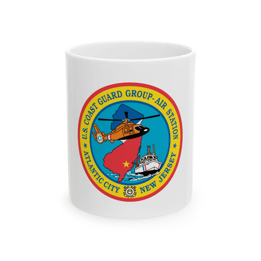 USCGC Group Air Station Atlantic City NJ (U.S. Coast Guard) White Coffee Mug