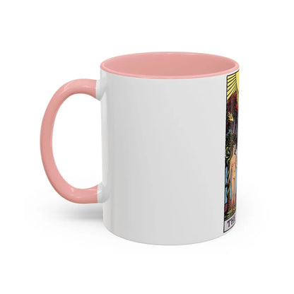 The Lovers (Tarot Card) Accent Coffee Mug-Go Mug Yourself