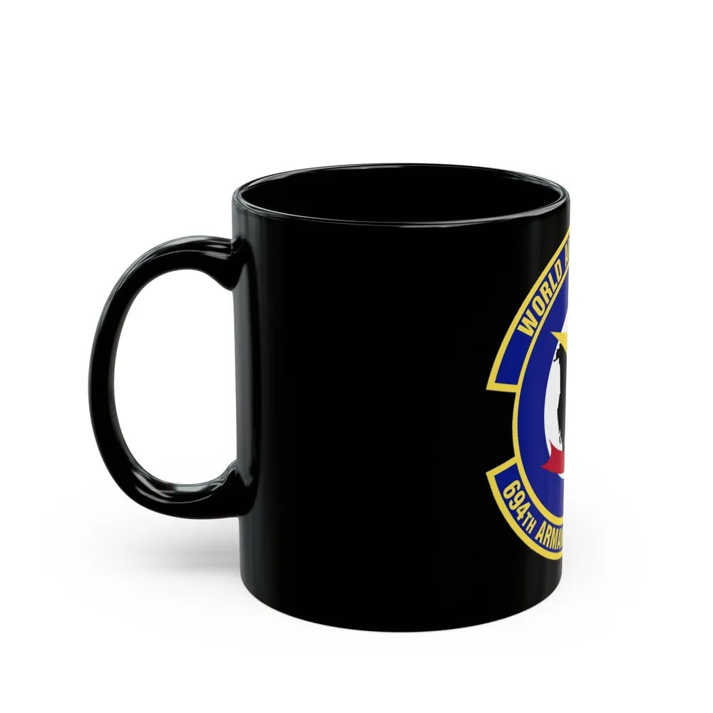 694th Armament Systems Squadron (U.S. Air Force) Black Coffee Mug-Go Mug Yourself