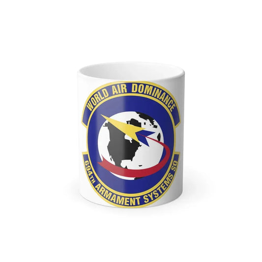 694th Armament Systems Squadron (U.S. Air Force) Color Changing Coffee Mug 11oz - Go Mug Yourself