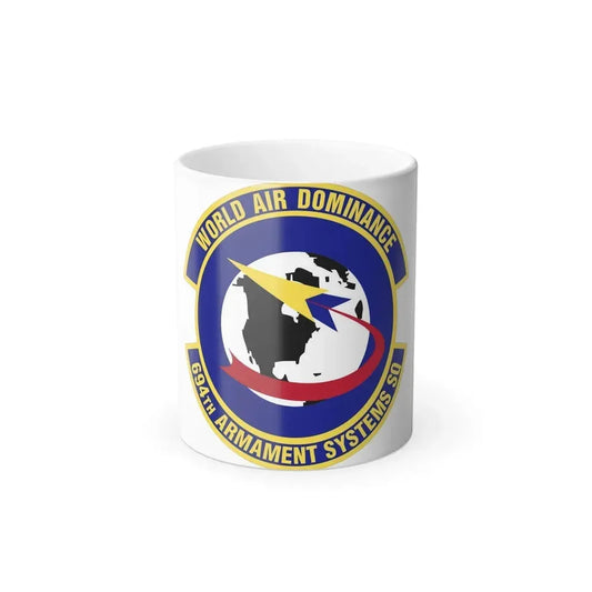 694th Armament Systems Squadron (U.S. Air Force) Color Changing Coffee Mug 11oz - Go Mug Yourself