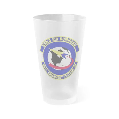 694th Armament Systems Squadron (U.S. Air Force) Frosted Pint Glass 16oz 16oz Frosted - Go Mug Yourself
