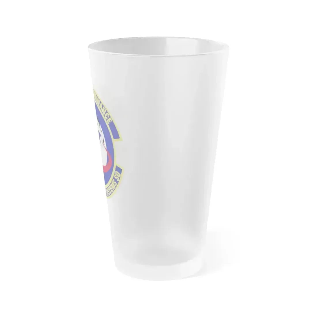694th Armament Systems Squadron (U.S. Air Force) Frosted Pint Glass 16oz - Go Mug Yourself