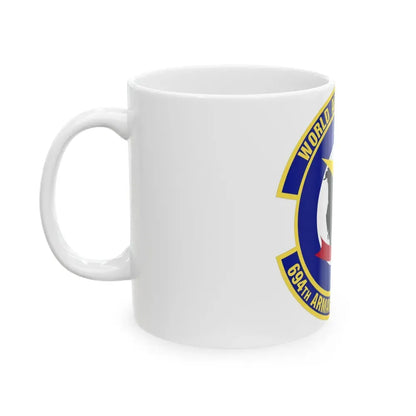 694th Armament Systems Squadron (U.S. Air Force) White Coffee Mug - Go Mug Yourself