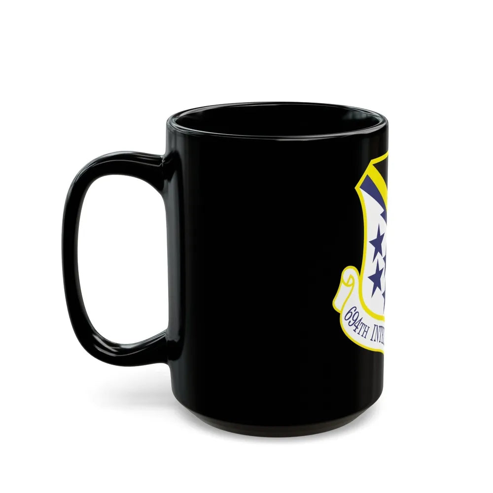 694th Intelligence Group (U.S. Air Force) Black Coffee Mug-Go Mug Yourself