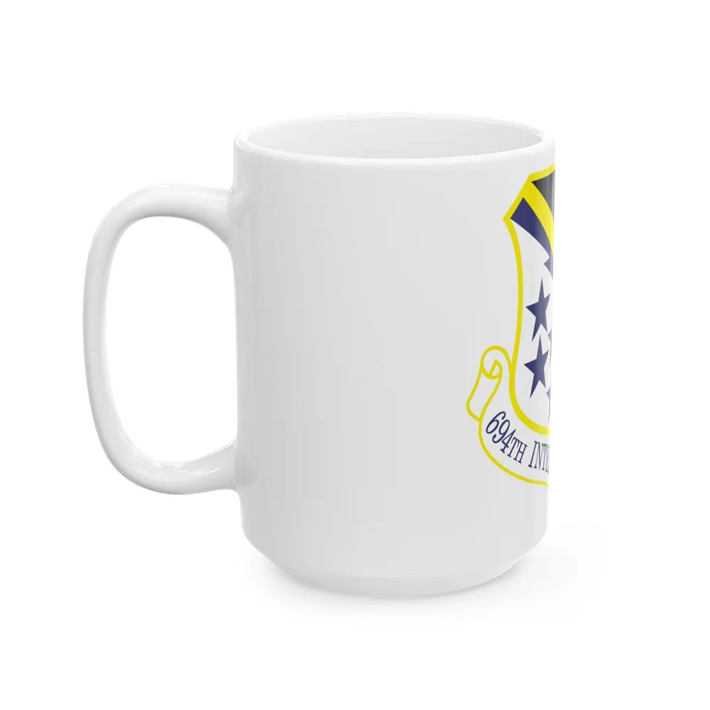 694th Intelligence Group (U.S. Air Force) White Coffee Mug-Go Mug Yourself