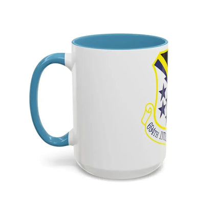 694th Intelligence Group (U.S. Air Force) Accent Coffee Mug - Go Mug Yourself