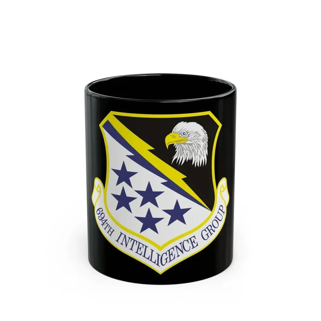 694th Intelligence Group (U.S. Air Force) Black Coffee Mug 11oz - Go Mug Yourself