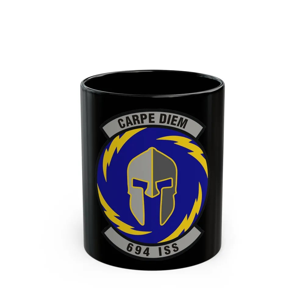 694th Intelligence Support Squadron (U.S. Air Force) Black Coffee Mug-11oz-Go Mug Yourself