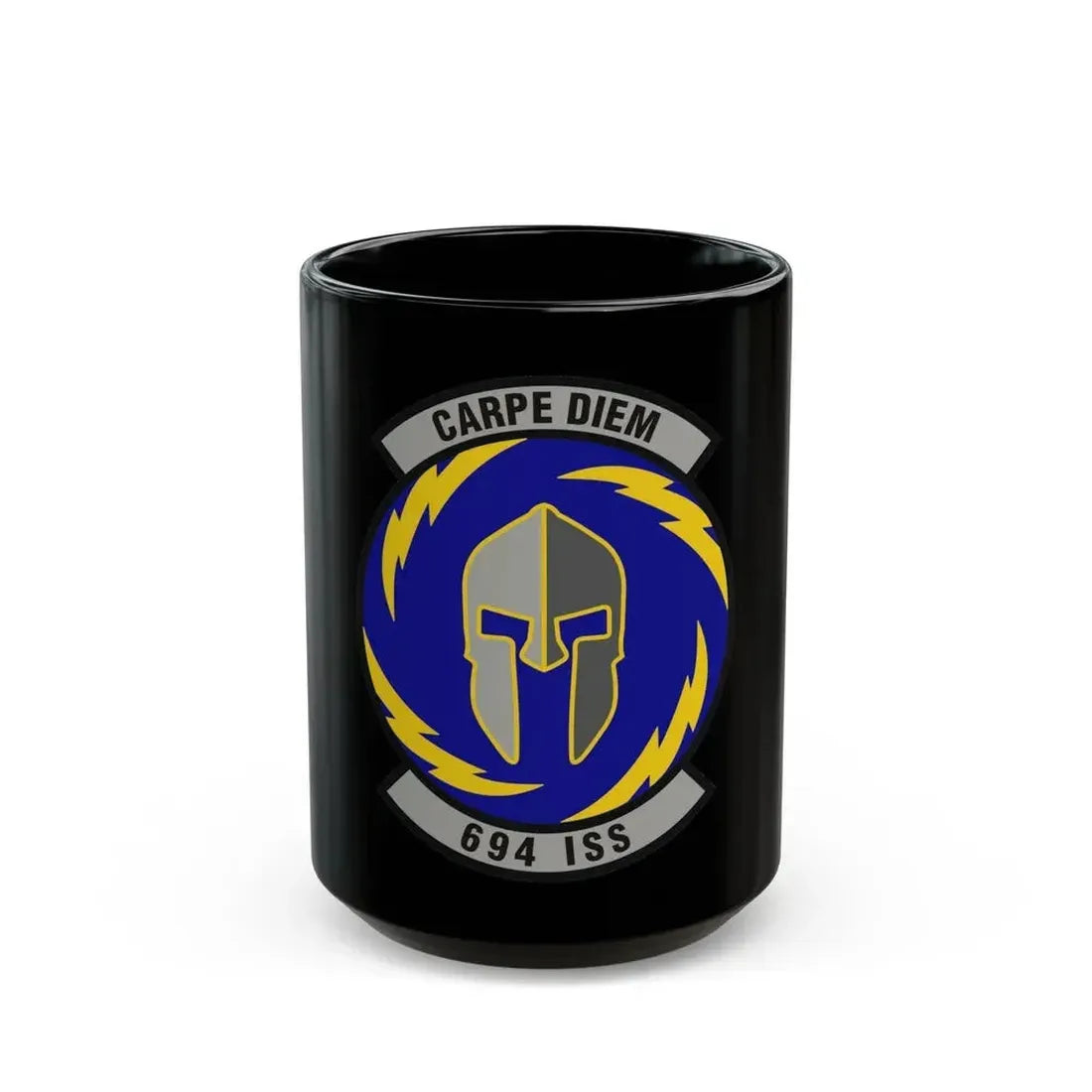 694th Intelligence Support Squadron (U.S. Air Force) Black Coffee Mug - Go Mug Yourself