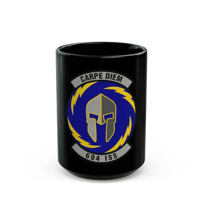 694th Intelligence Support Squadron (U.S. Air Force) Black Coffee Mug - Go Mug Yourself