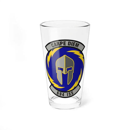694th Intelligence Support Squadron (U.S. Air Force) Pint Glass 16oz 16oz - Go Mug Yourself