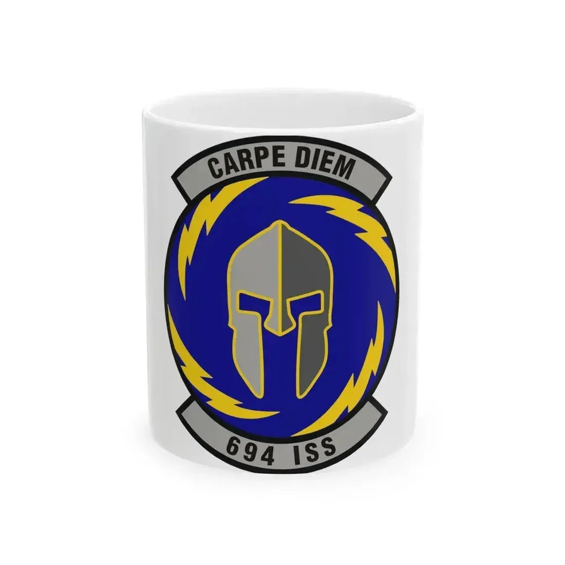 694th Intelligence Support Squadron (U.S. Air Force) White Coffee Mug 11oz - Go Mug Yourself