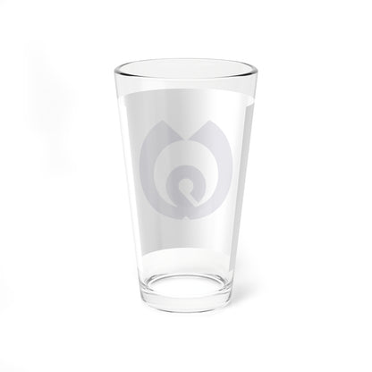 Flag of Kujū Ōita 1959-2005 (Japan) Pint Glass 16oz