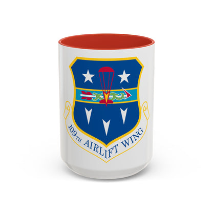 109th Airlift Wing (U.S. Air Force) Accent Coffee Mug