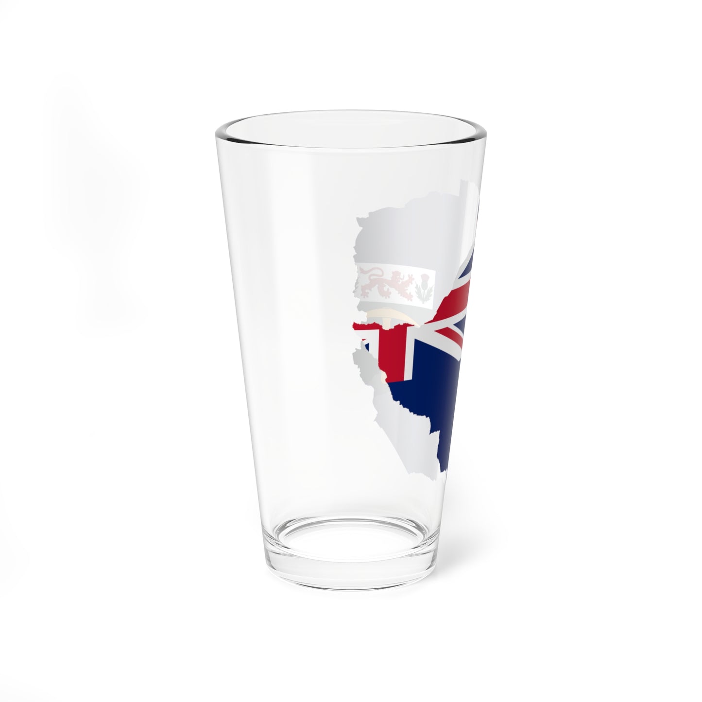 Flag map of Southern Rhodesia 1924-1964 Pint Glass 16oz