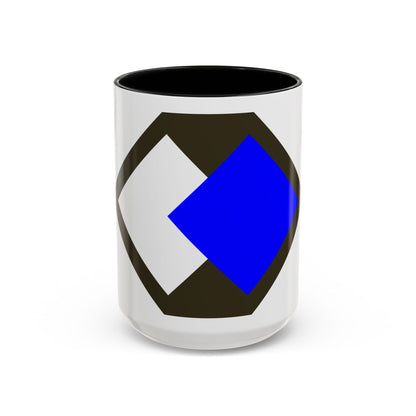 96th Infantry Division SSI (U.S. Army) Accent Coffee Mug