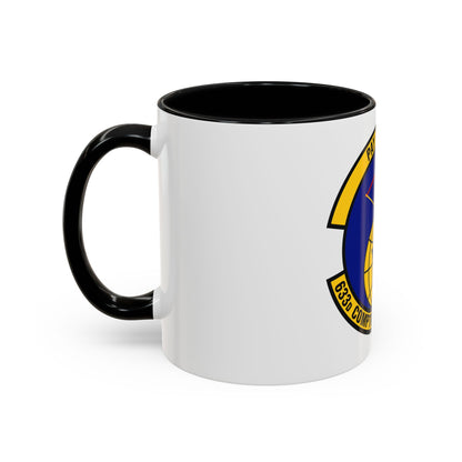 633d Comptroller Squadron (U.S. Air Force) Accent Coffee Mug