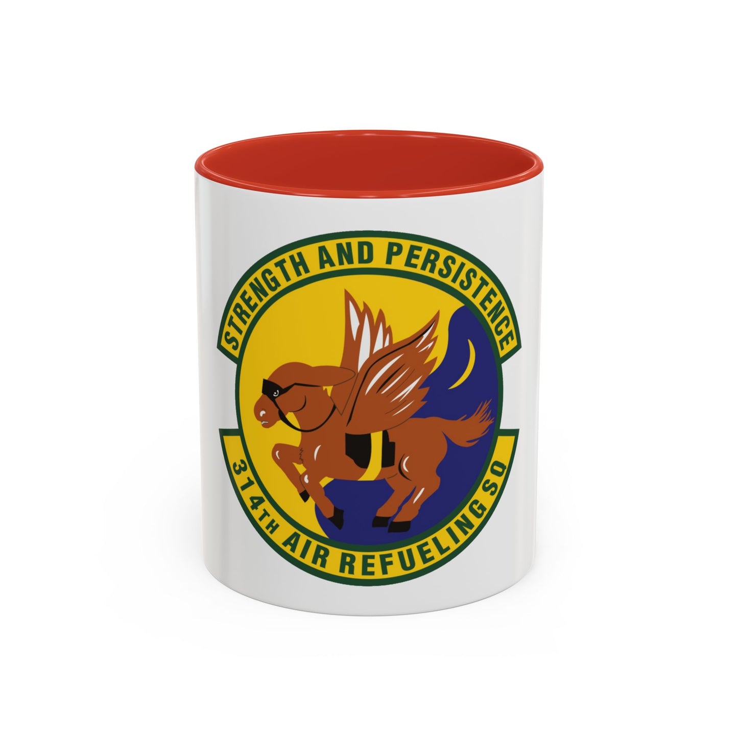 314th Air Refueling Squadron (U.S. Air Force) Accent Coffee Mug