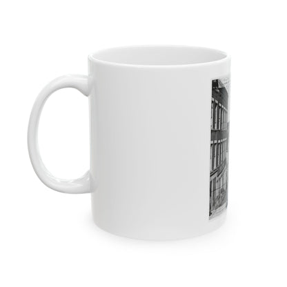 Atlanta, Ga. View On Whitehall Street (U.S. Civil War) White Coffee Mug
