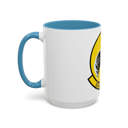27th Fighter Squadron (U.S. Air Force) Accent Coffee Mug
