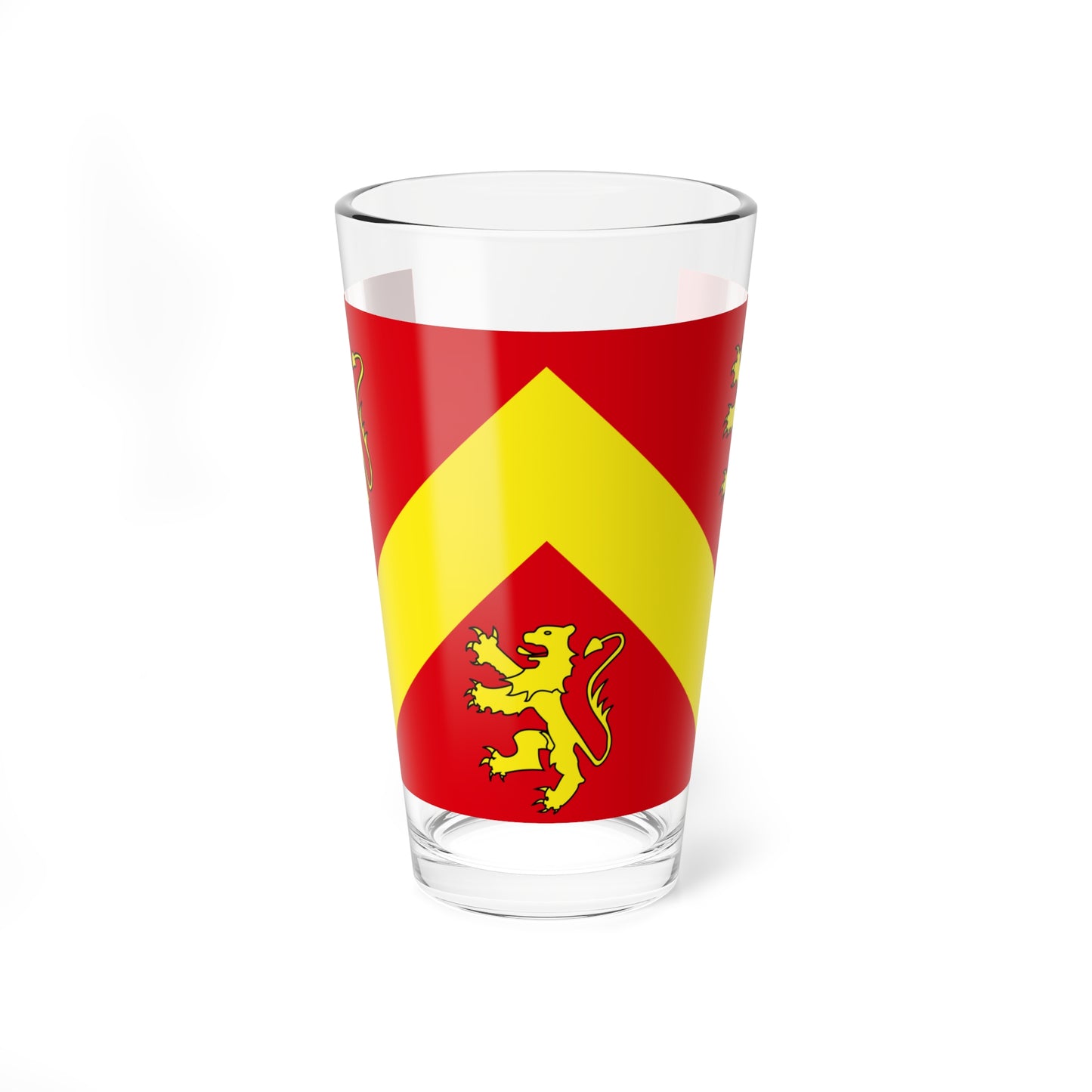 Anglesey flag (United Kingdom) Pint Glass 16oz