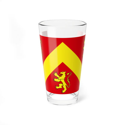 Anglesey flag (United Kingdom) Pint Glass 16oz