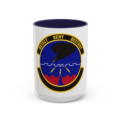 579 Software Engineering Squadron AFMC (U.S. Air Force) Accent Coffee Mug