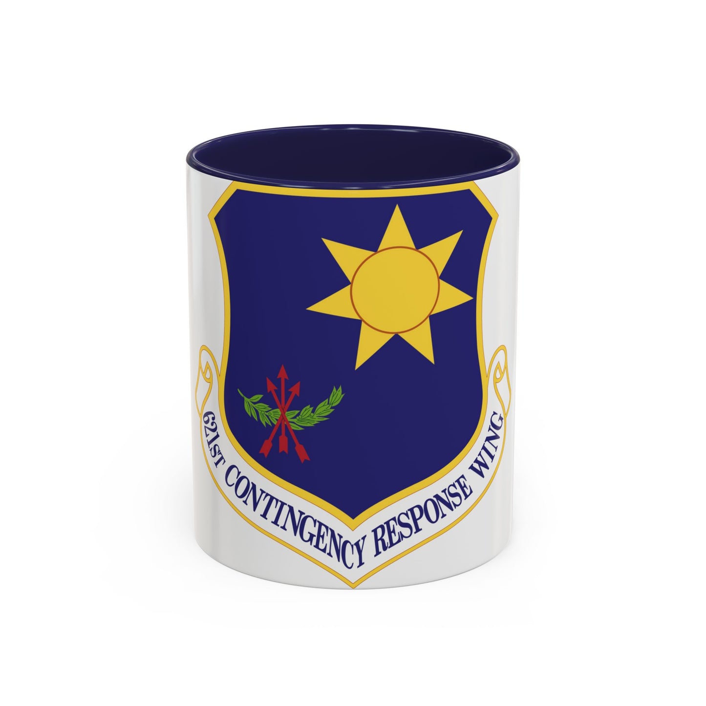 621 Contingency Response Wing AMC (U.S. Air Force) Accent Coffee Mug