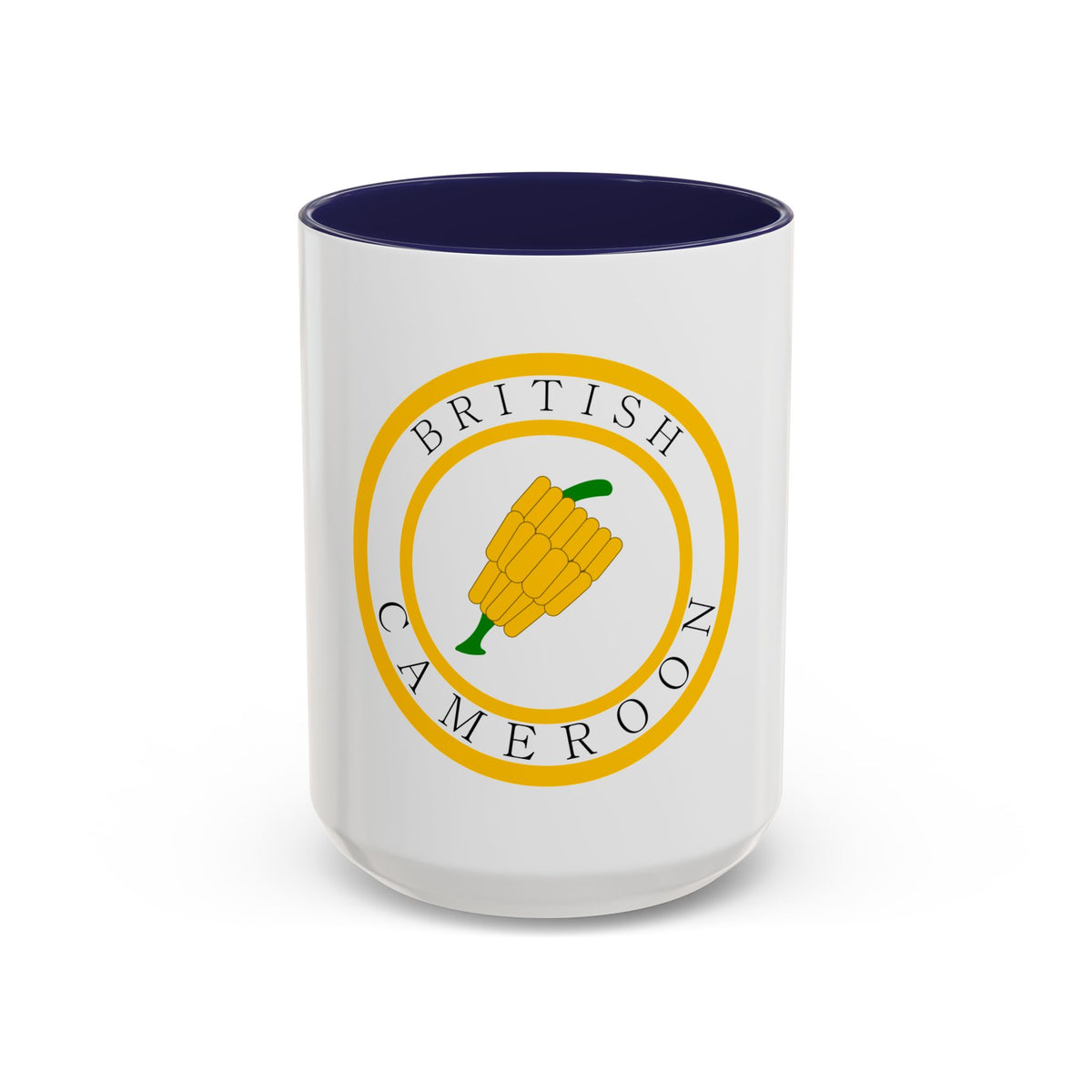 British Cameroons Seal - Accent Coffee Mug