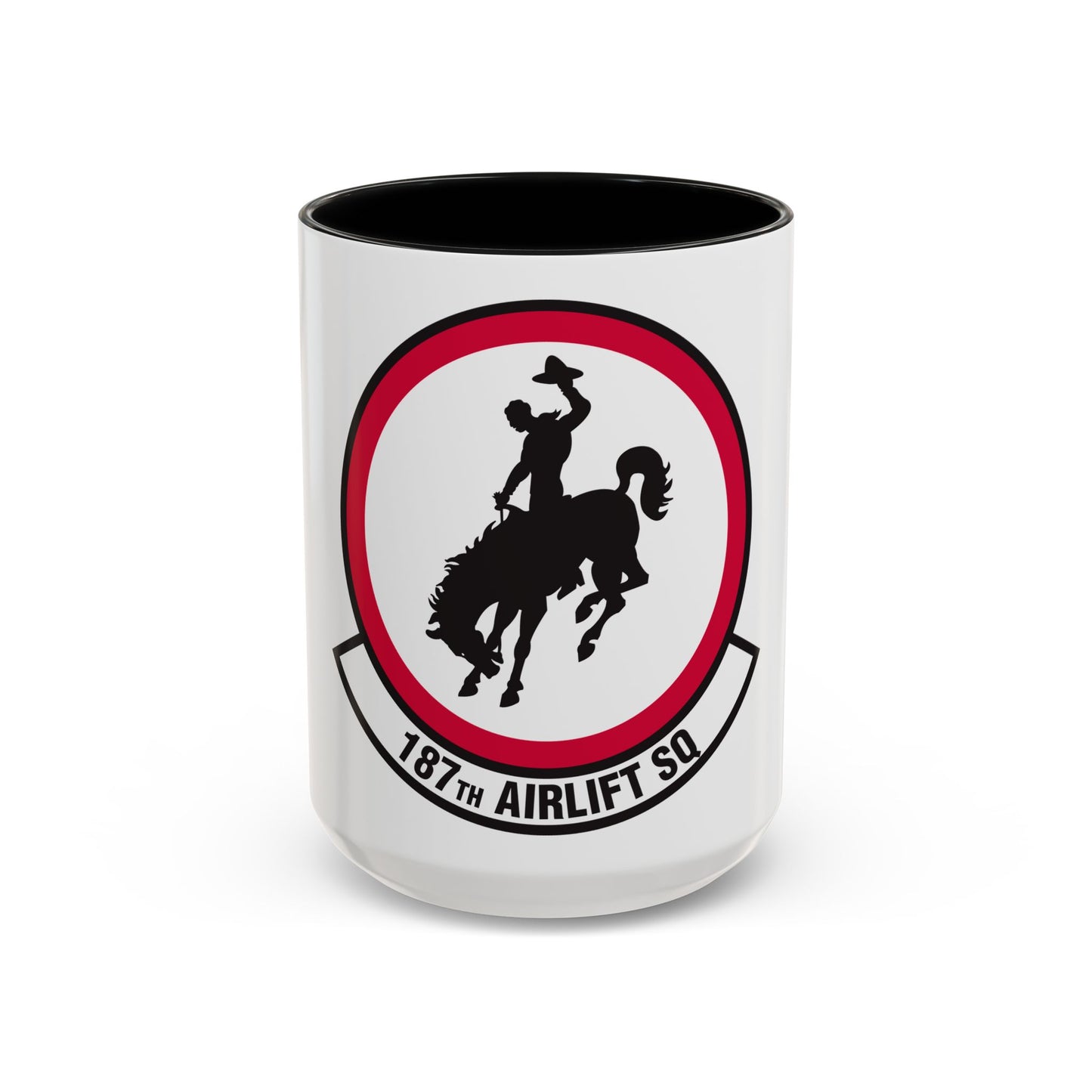 187 Airlift Squadron (U.S. Air Force) Accent Coffee Mug