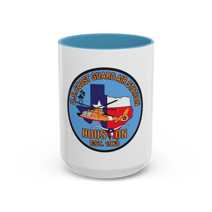 USCG Air Station Houston 2 (U.S. Coast Guard) Accent Coffee Mug