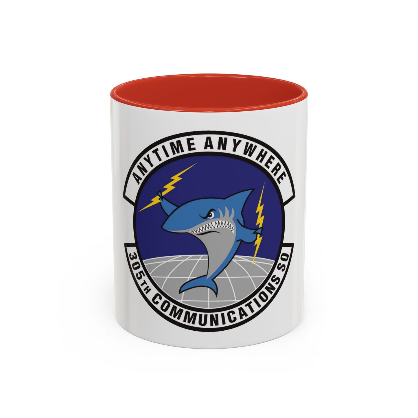 305th Communications Squadron (U.S. Air Force) Accent Coffee Mug