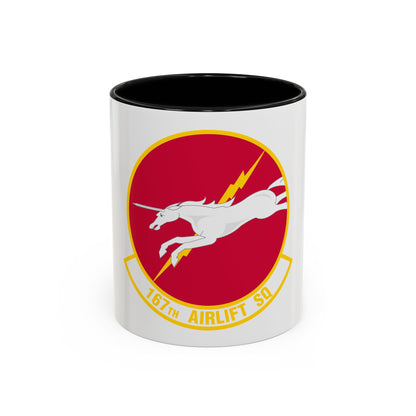 167 Airlift Squadron (U.S. Air Force) Accent Coffee Mug
