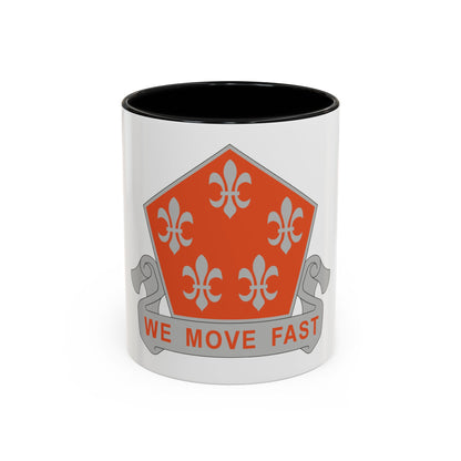5 Signal Battalion (U.S. Army) Accent Coffee Mug
