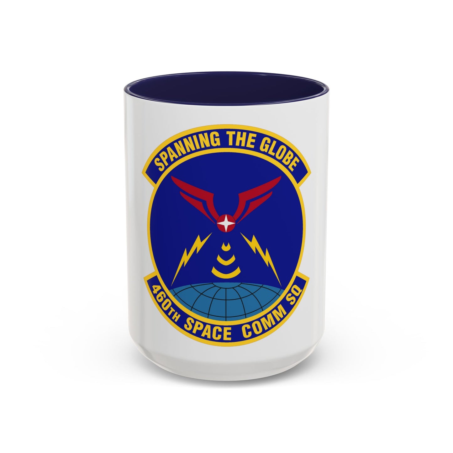 460th Space Communications Squadron (U.S. Air Force) Accent Coffee Mug