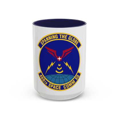 460th Space Communications Squadron (U.S. Air Force) Accent Coffee Mug