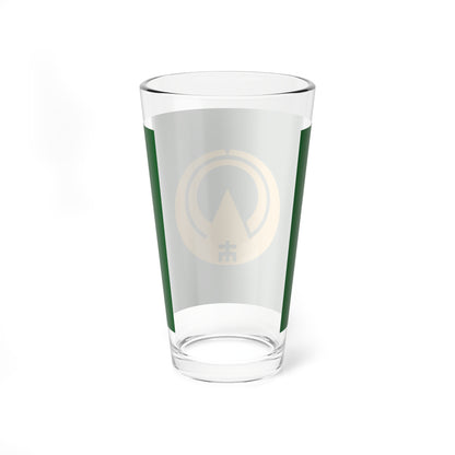 Flag of Kamiichi Toyama (Japan) Pint Glass 16oz