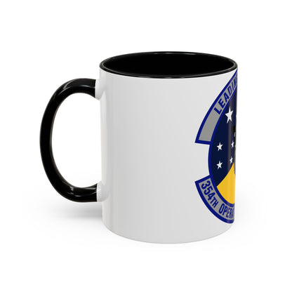 354th Operations Support Squadron (U.S. Air Force) Accent Coffee Mug