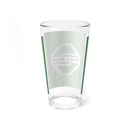 Flag of Mishima Shizuoka (Japan) Pint Glass 16oz