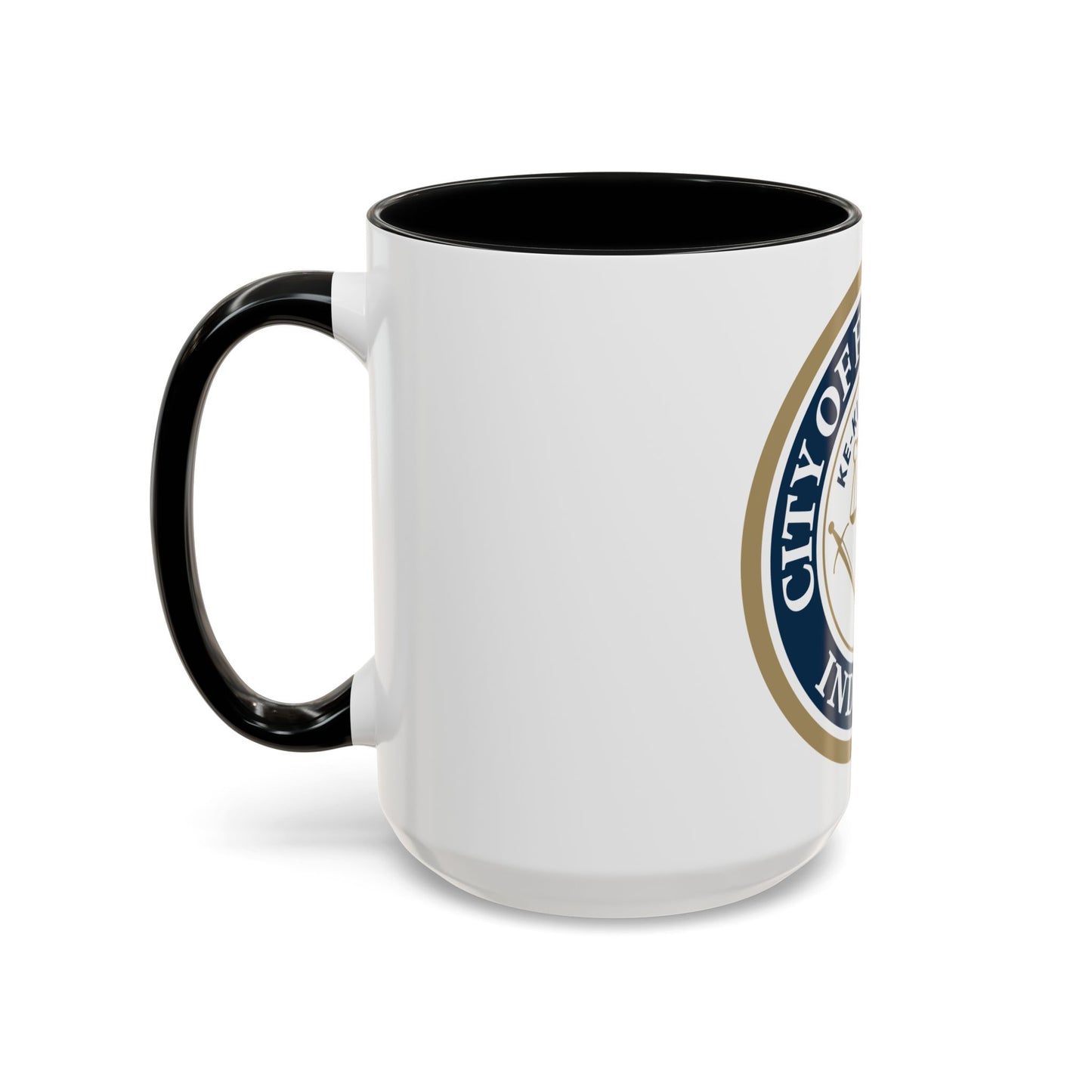 Seal of the City of Fort Wayne Indiana - Accent Coffee Mug
