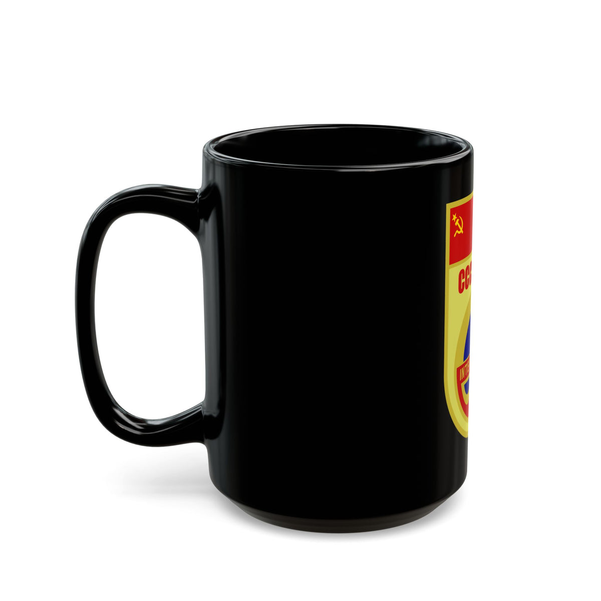 Soyuz 36 (Soyuz Programme) Black Coffee Mug