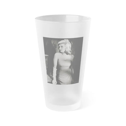 Nancy Kovack #61 (Vintage Female Icon) Frosted Pint 16oz-16oz-Frosted-Go Mug Yourself