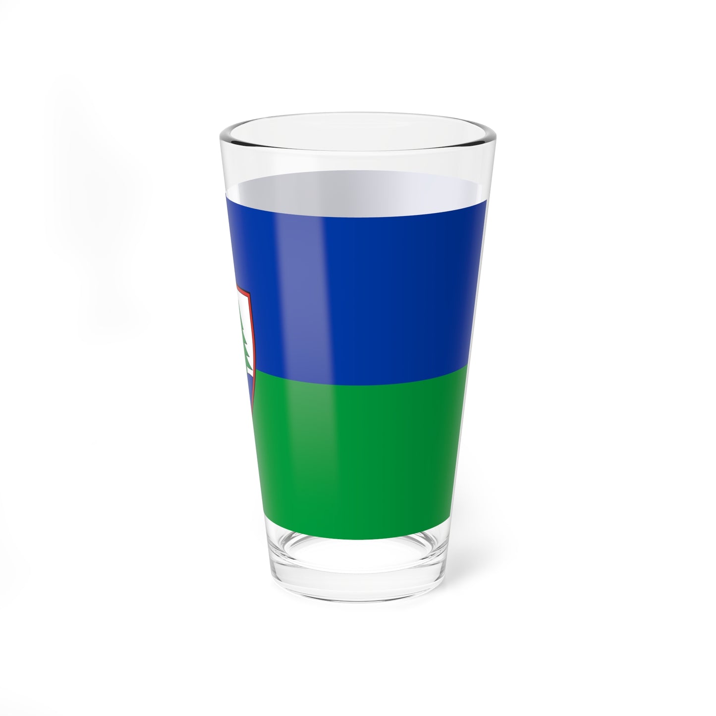 Flag of Balatonfenyves (Hungary) Pint Glass 16oz