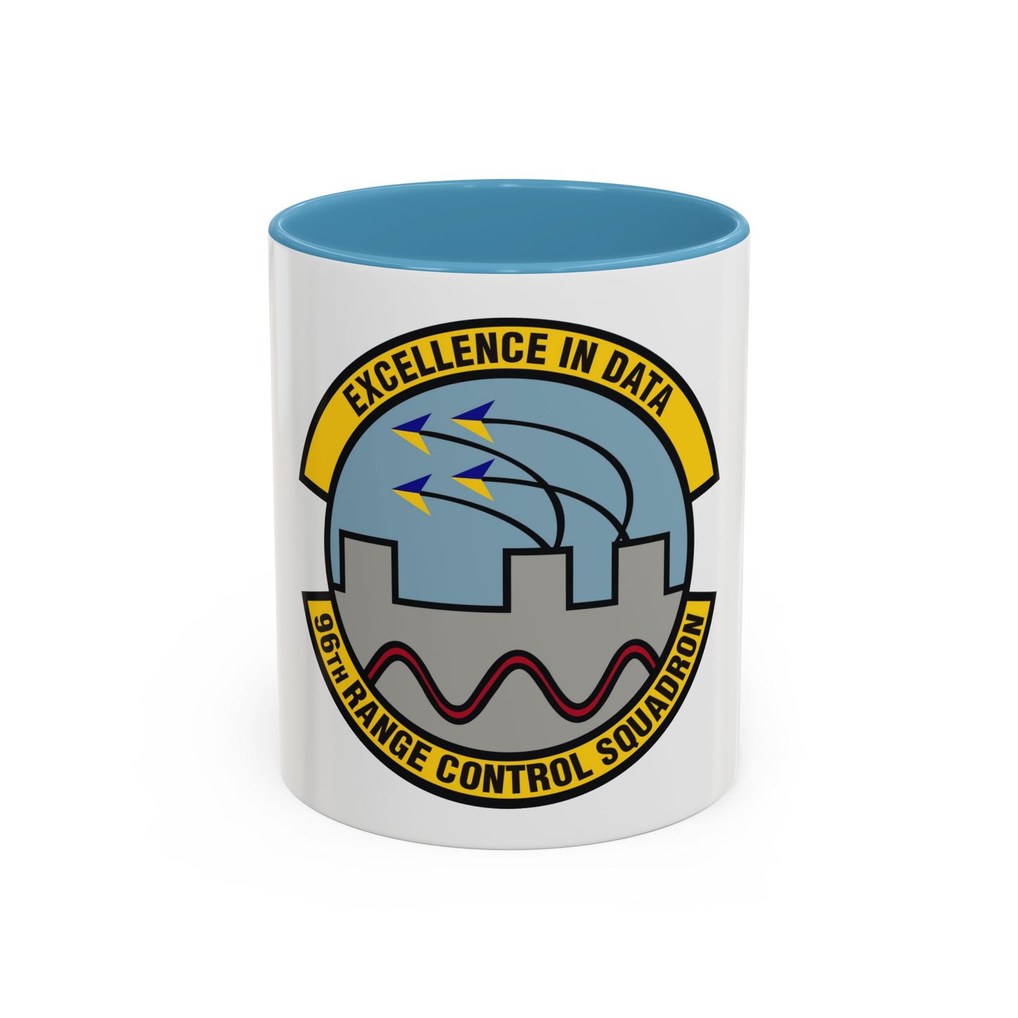 96th Range Control Squadron (U.S. Air Force) Accent Coffee Mug