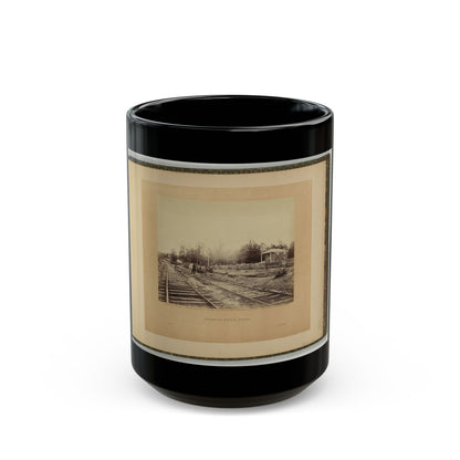 Appomattox Station, Virginia (U.S. Civil War) Black Coffee Mug