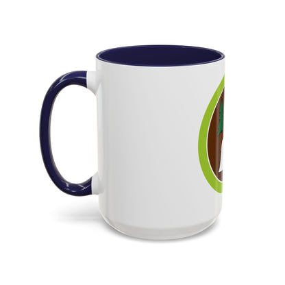 Pulp and Paper (Boy Scout Merit Badge) Accent Coffee Mug