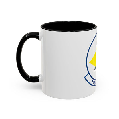 142 Airlift Squadron (U.S. Air Force) Accent Coffee Mug