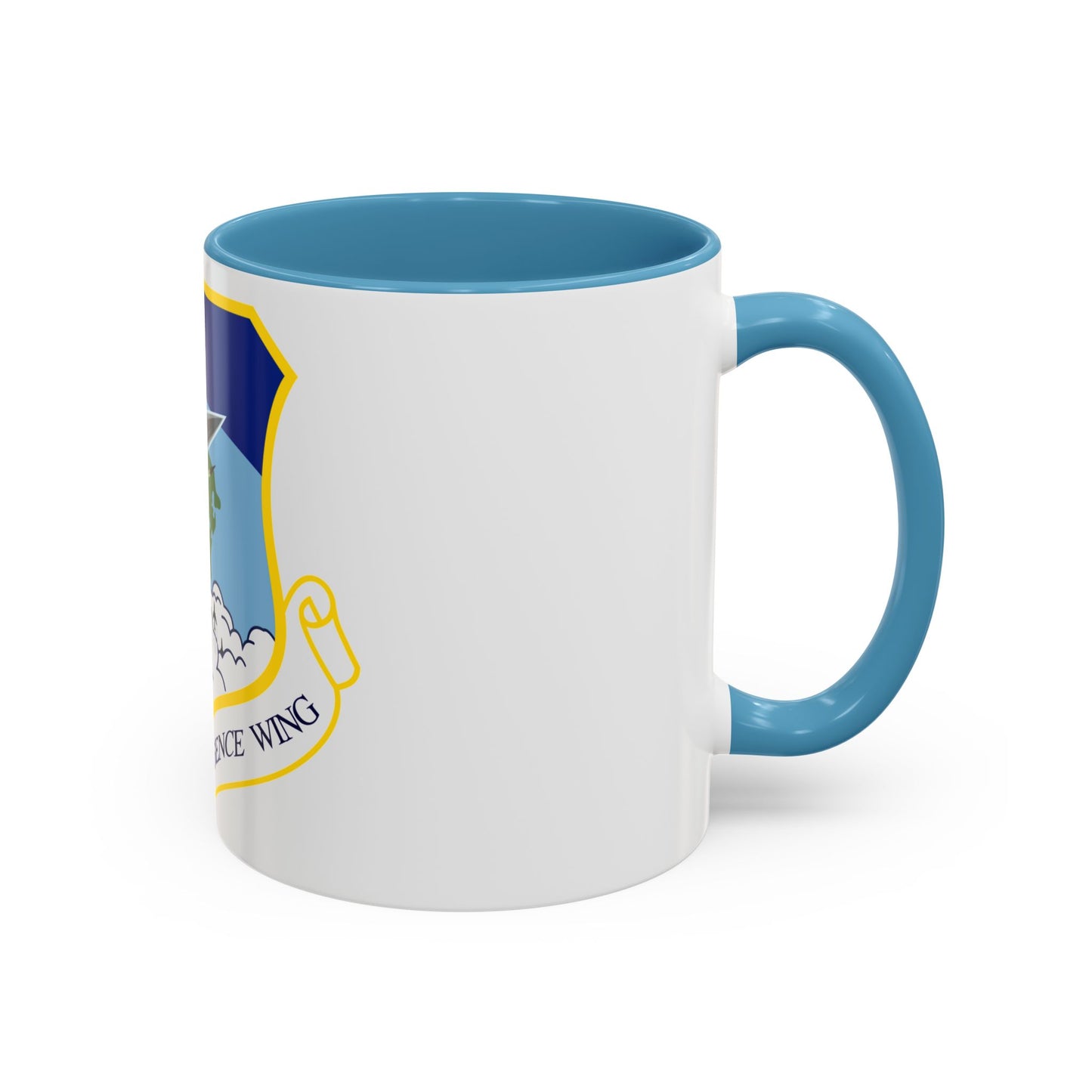 1014px 102nd Intelligence Wing emblem (U.S. Air Force) Accent Coffee Mug